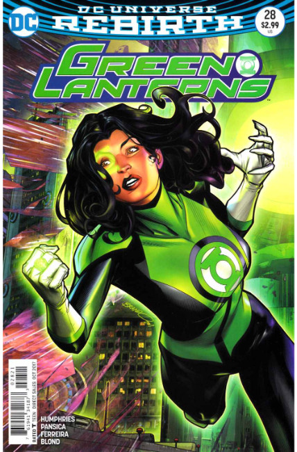 Green Lanterns #28 Peterson Variant Cover [DC Comic] THUMBNAIL