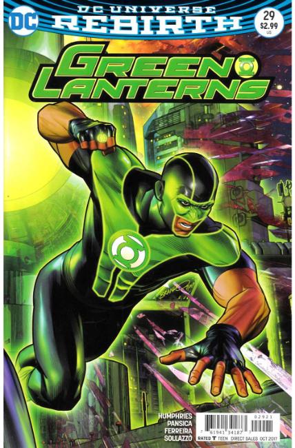 Green Lanterns #29 Peterson Variant Cover [DC Comic] THUMBNAIL