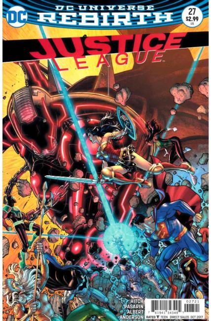 Justice League #27 Bradshaw Variant Cover [DC Comic] LARGE