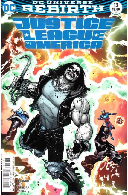 Justice League of America #13 Mahnke Variant Cover [DC Comic] THUMBNAIL
