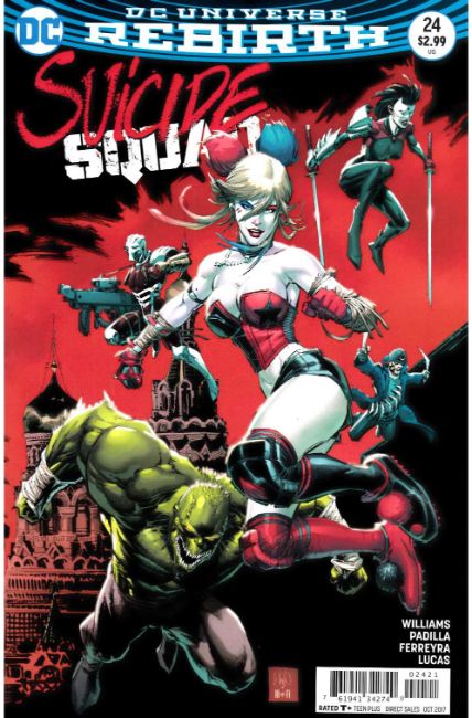 Suicide Squad #24 Portacio Variant Cover [DC Comic] LARGE