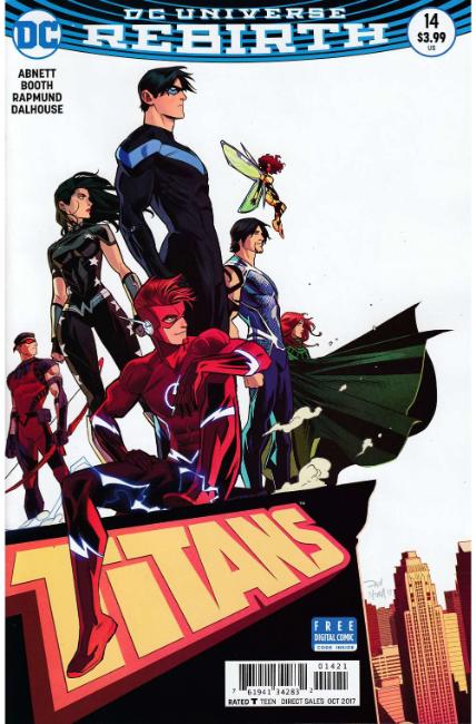 Titans #14 Mora Variant Cover [DC Comic] THUMBNAIL