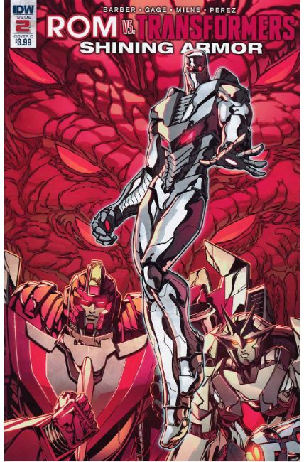 Rom vs Transformers Shining Armor #2 Cover C [IDW Comic] THUMBNAIL