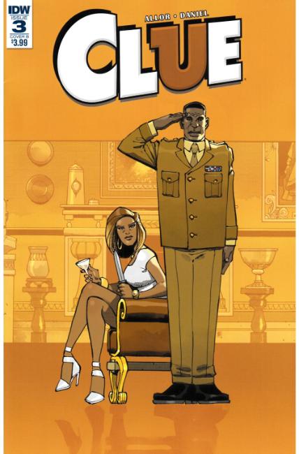 Clue #3 Cover B [IDW Comic] LARGE