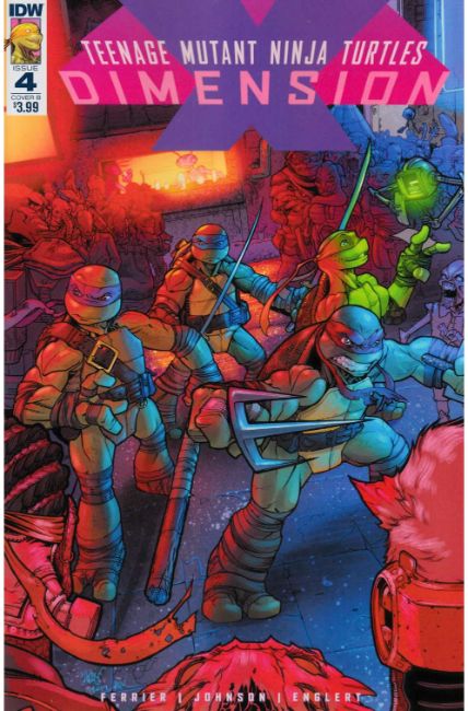 TMNT Dimension X #4 Cover B [IDW Comic] THUMBNAIL