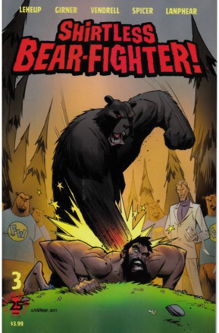 Shirtless Bear Fighter #3 Cover A [Image Comic] LARGE