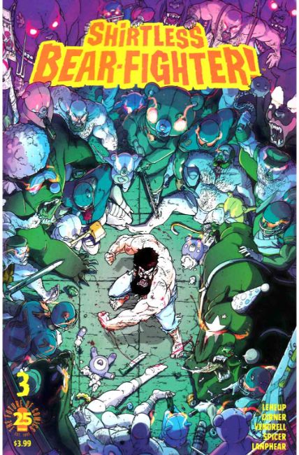 Shirtless Bear Fighter #3 Cover B [Image Comic] LARGE