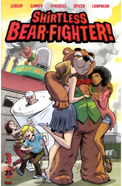 Shirtless Bear Fighter #3 Cover C [Image Comic] LARGE