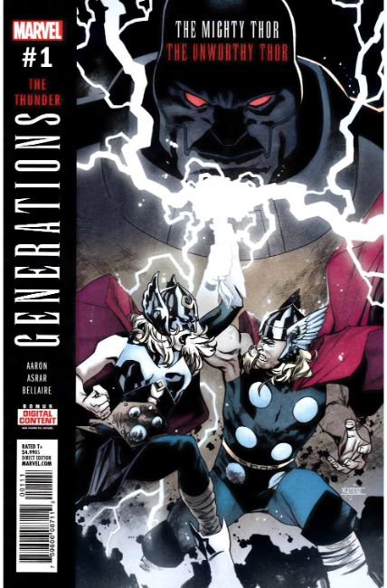 Generations Unworthy Thor & Mighty Thor #1 [Marvel Comic] THUMBNAIL
