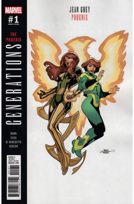 Generations Phoenix & Jean Grey #1 Dodson Variant Cover [Marvel Comic] LARGE