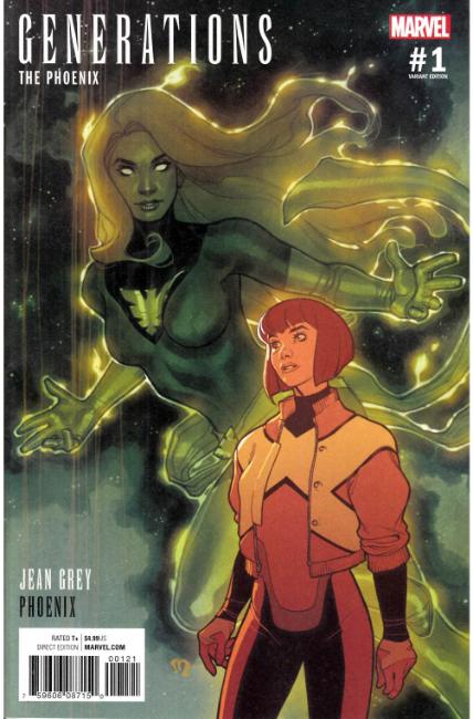 Generations Phoenix & Jean Grey #1 Roux Variant Cover [Marvel Comic] LARGE