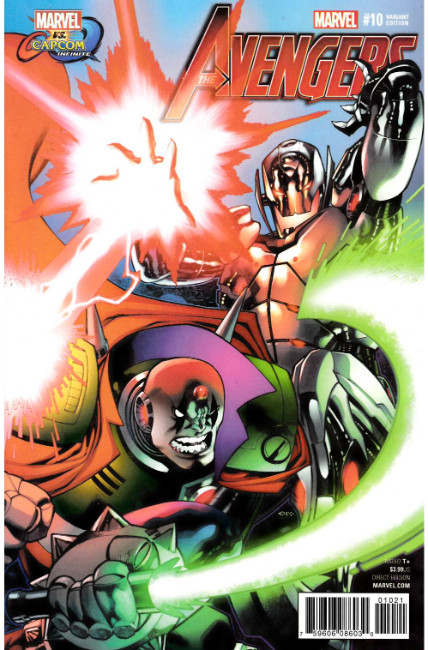 Avengers #10 Stevens Marvel vs Capcom Variant Cover [Marvel Comic] THUMBNAIL