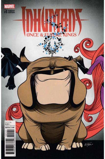 Inhumans Once Future Kings #1 Duarte Variant Cover Near Mint (9.4) [Marvel Comic] LARGE