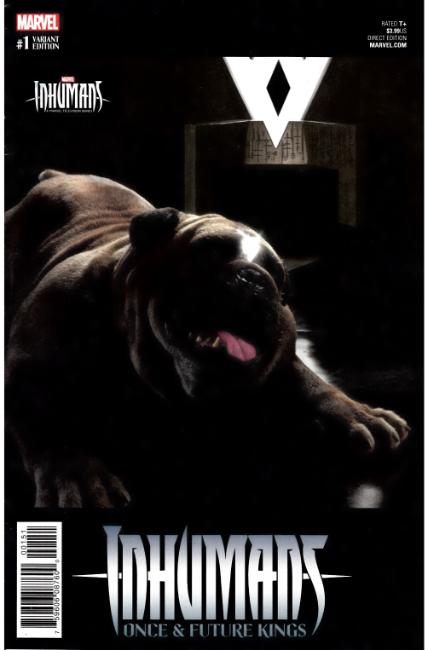 Inhumans Once Future Kings #1 Television Variant Cover Near Mint (9.4) [Marvel Comic] LARGE