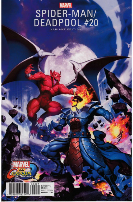 Spider-Man Deadpool #20 Genzoman Variant Cover Near Mint (9.4) [Marvel Comic] LARGE