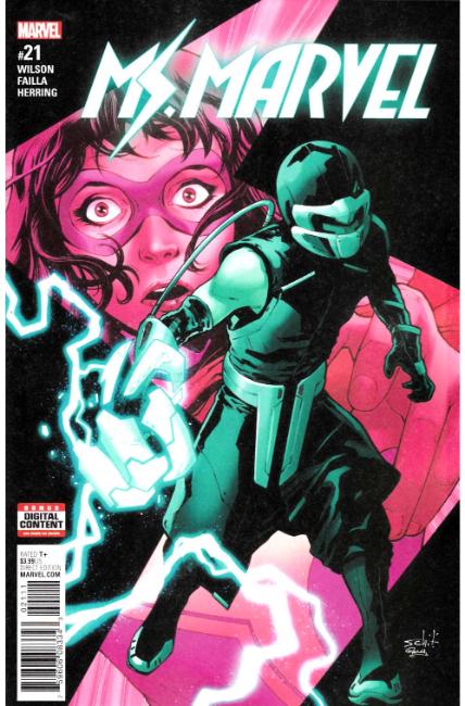 Ms Marvel #21 Near Mint (9.4) [Marvel Comic] LARGE