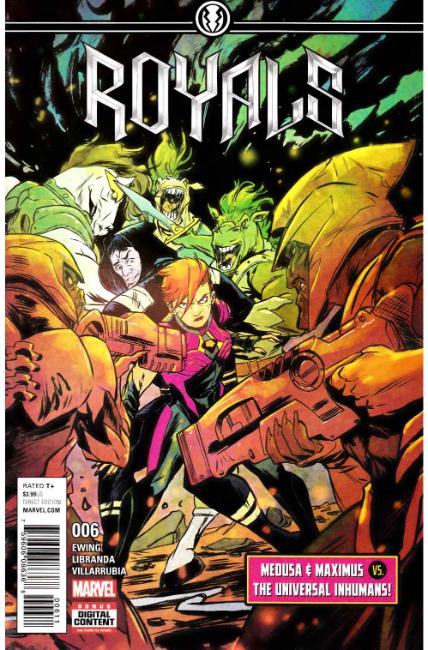 Royals #6 [Marvel Comic] LARGE