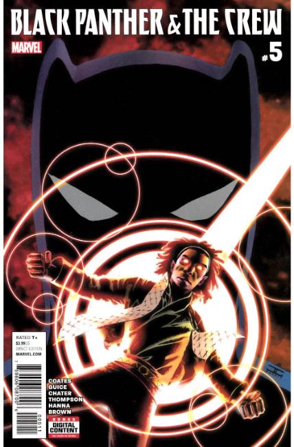 Black Panther Crew #5 [Marvel Comic] LARGE
