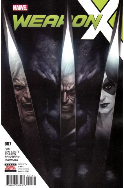 Weapon X #7 Near Mint (9.4) [Marvel Comic] LARGE