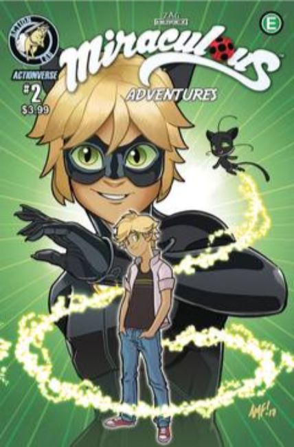 Miraculous Adventures Ladybug Cat Noir 2 Cover B Action Lab Comic