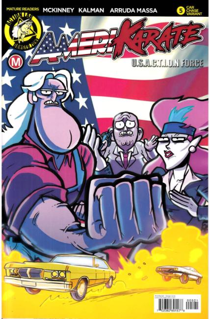 Amerikarate #5 Cover B [Action Lab Comic] THUMBNAIL