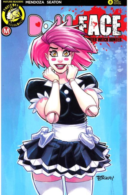 Dollface #8 Cover E- McKay Pin Up [Action Lab Comic] LARGE