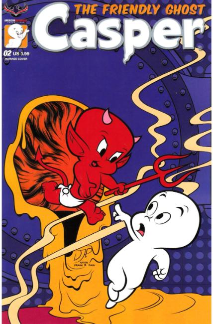 Casper the Friendly Ghost #2 Homage Jourdan Cover [American Mythology Comic] THUMBNAIL