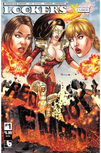 Lookers Ember #1 Red Hot Cover [Boundless Comic] THUMBNAIL