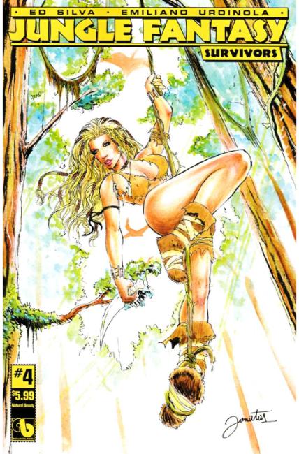 Jungle Fantasy Survivors #4 Natural Beauty Cover [Boundless Comic] THUMBNAIL