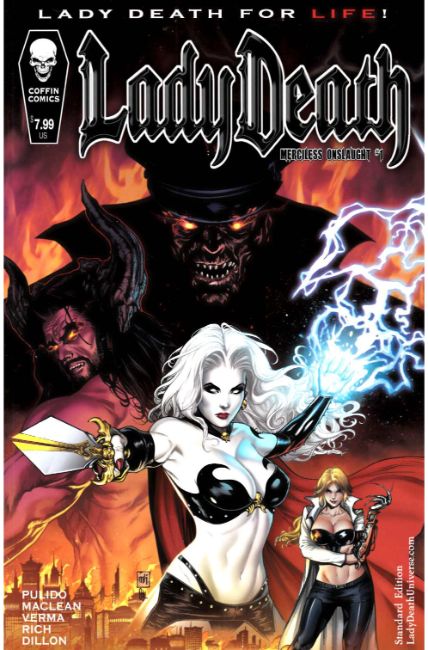Lady Death Merciless Onslaught #1 [Coffin Comic] LARGE