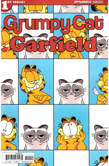 Grumpy Cat Garfield #1 Cover A [Dynamite Comic] LARGE