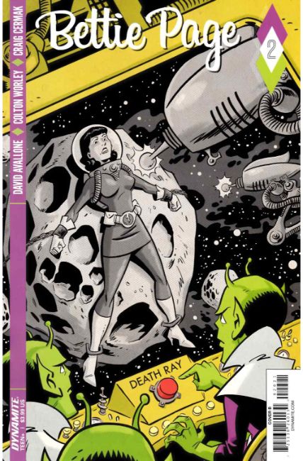 Bettie Page #2 Cover B [Dynamite Comic] THUMBNAIL