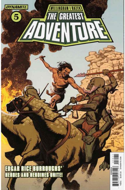Greatest Adventure #5 Cover B [Dynamite Comic] THUMBNAIL