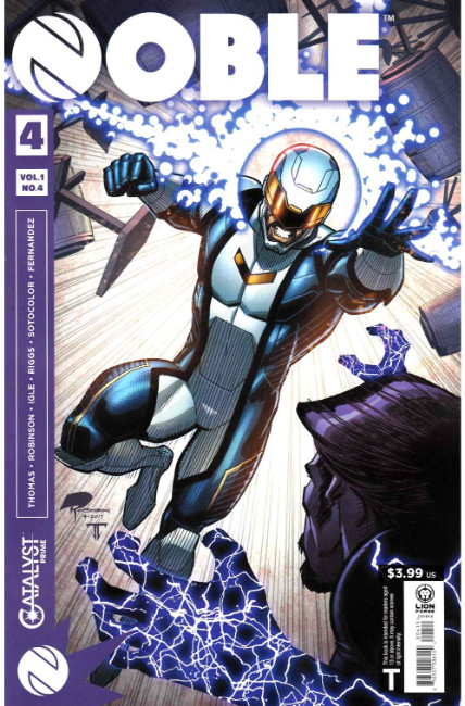 Catalyst Prime Noble #4 [Lion Forge Comic] LARGE