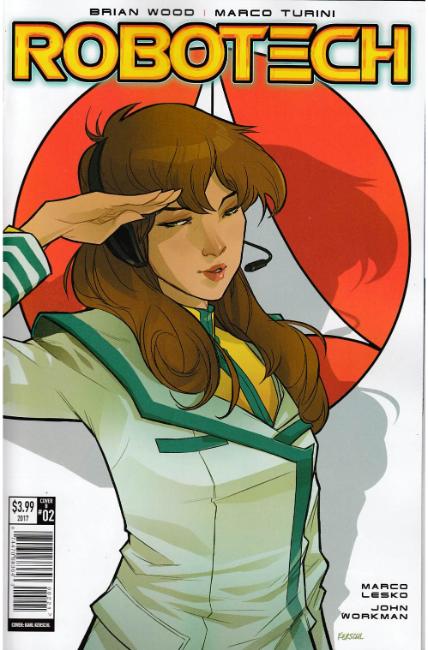 Robotech #2 Cover B [Titan Comic] THUMBNAIL