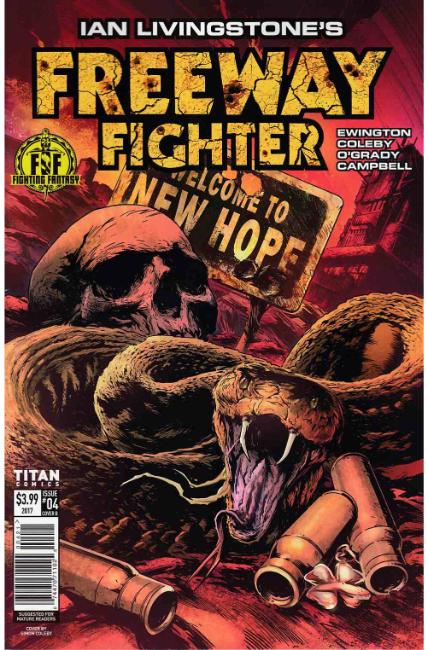 Ian Livingstones Freeway Fighter #4 Cover B [Titan Comic] THUMBNAIL