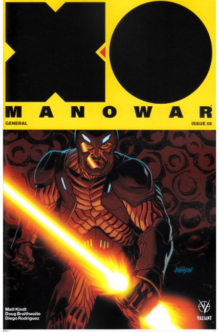X-O Manowar #6 Cover B [Valiant Comic] THUMBNAIL