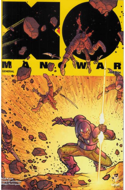 X-O Manowar #6 Cover C- Bodenheim Interlock Variant [Valiant Comic] LARGE