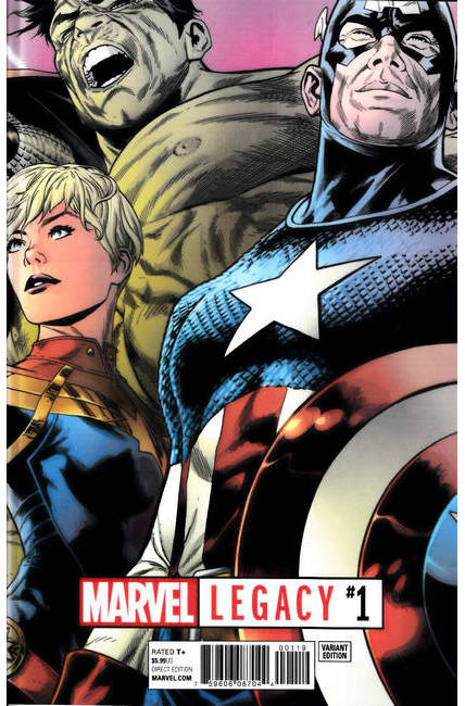 Marvel Legacy #1 Quesada Lenticular Variant Cover [Marvel Comic] LARGE