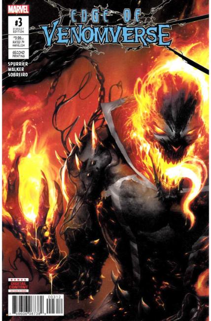 Edge of Venomverse #3 Second Printing [Marvel Comic] LARGE