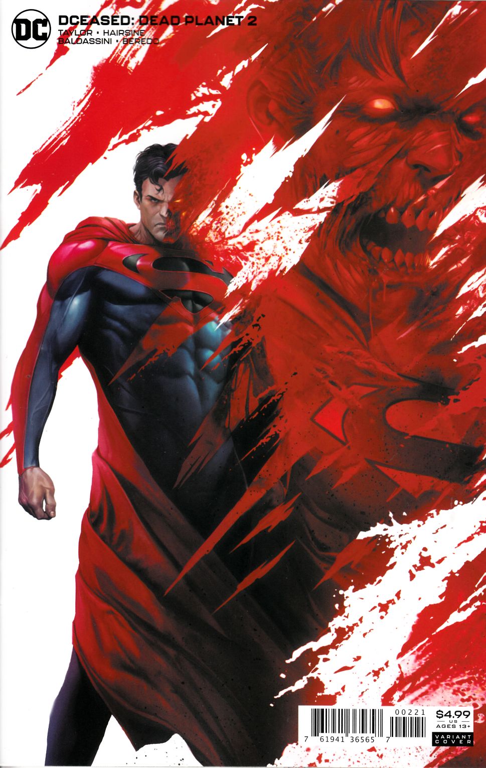 DCeased Dead Planet #2 Mattina Variant Cover Near Mint (9.4) [DC Comic] THUMBNAIL