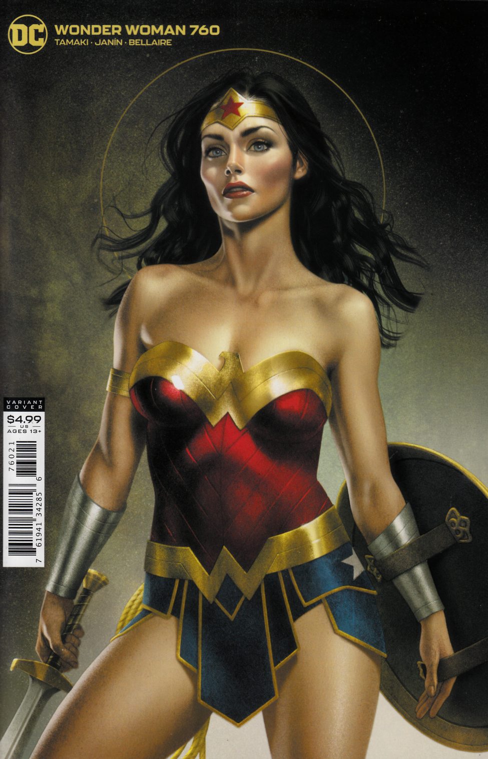 Wonder Woman #760 Middleton Variant Cover Near Mint (9.4) [DC Comic] THUMBNAIL