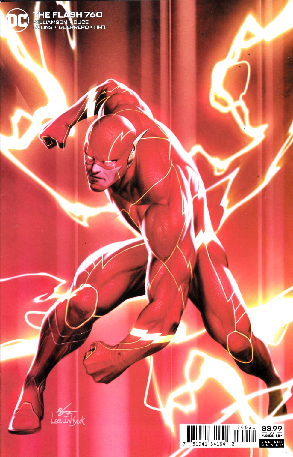 Flash #760 In-hyuk Lee Variant Cover Very Fine (8.0) [DC Comic] LARGE