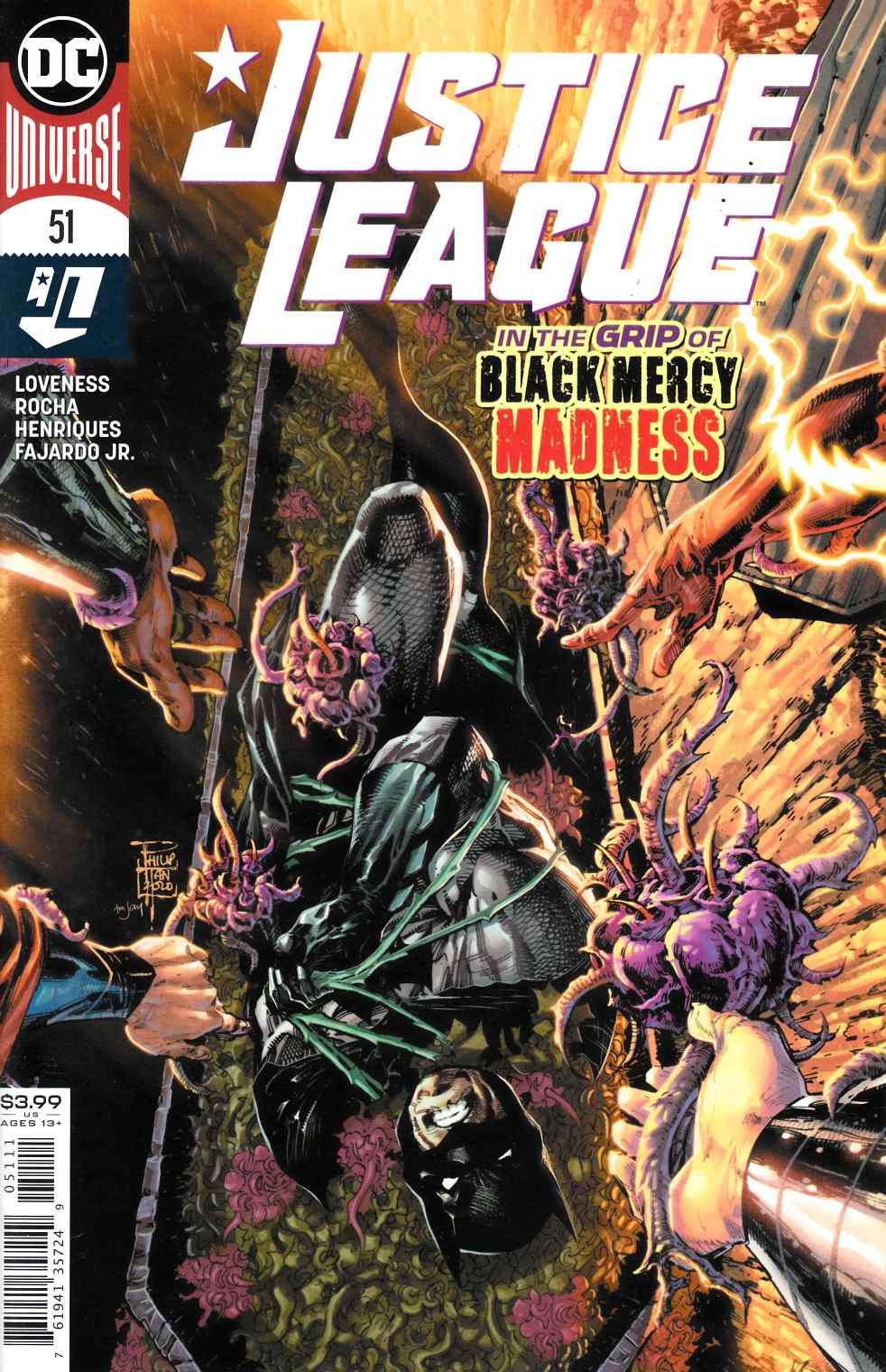 Justice League #51 Near Mint (9.4) [DC Comic] THUMBNAIL