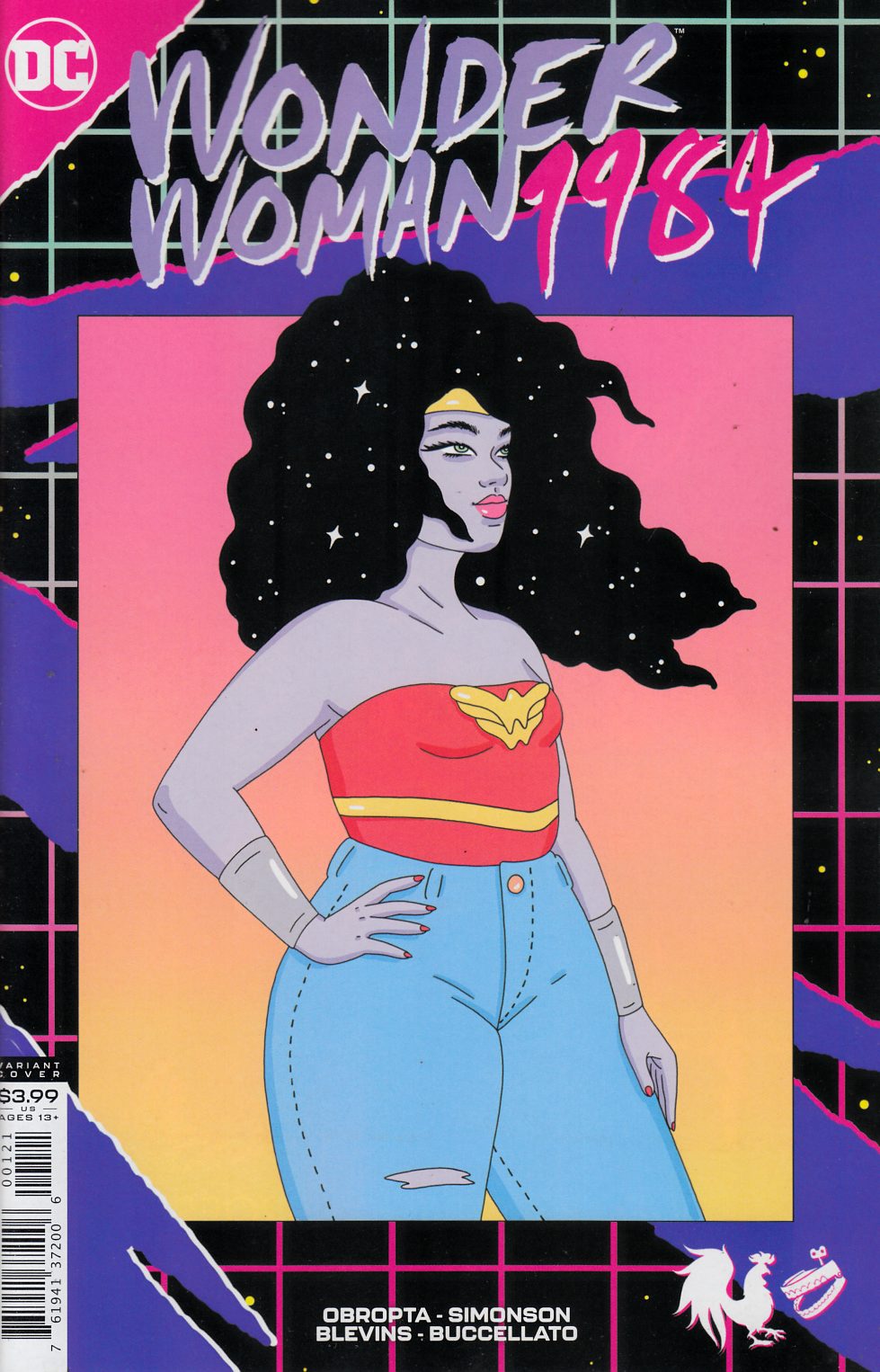 Wonder Woman 1984 #1 Rooster Teeth Variant Cover (9.4) [DC Comic] LARGE