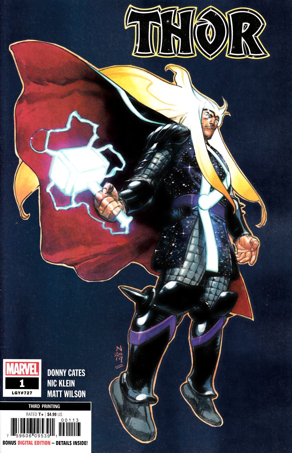 Thor #1 Third Printing Near Mint (9.4) [Marvel Comic] THUMBNAIL