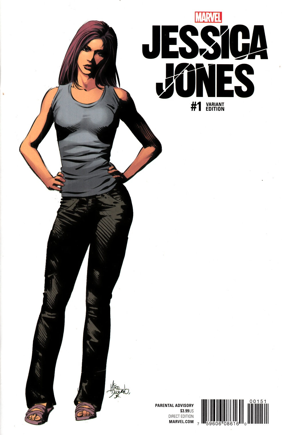 Jessica Jones #1 Deodato Teaser Variant Cover [Marvel Comic] THUMBNAIL