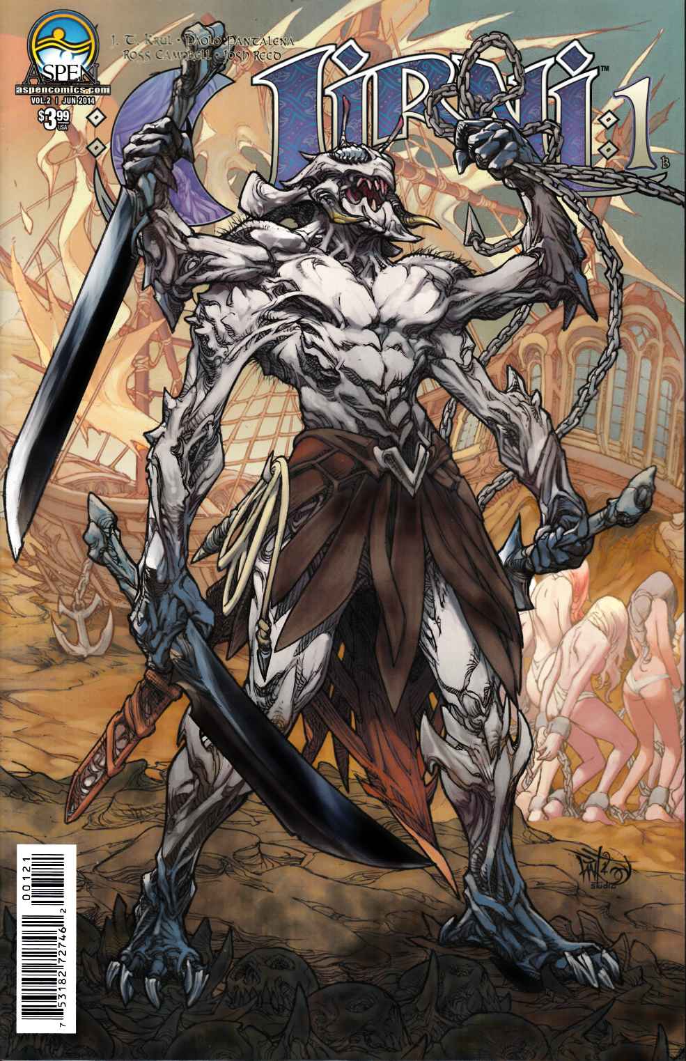 Jirni Vol 2 #1 Cover B [Aspen Comic] THUMBNAIL