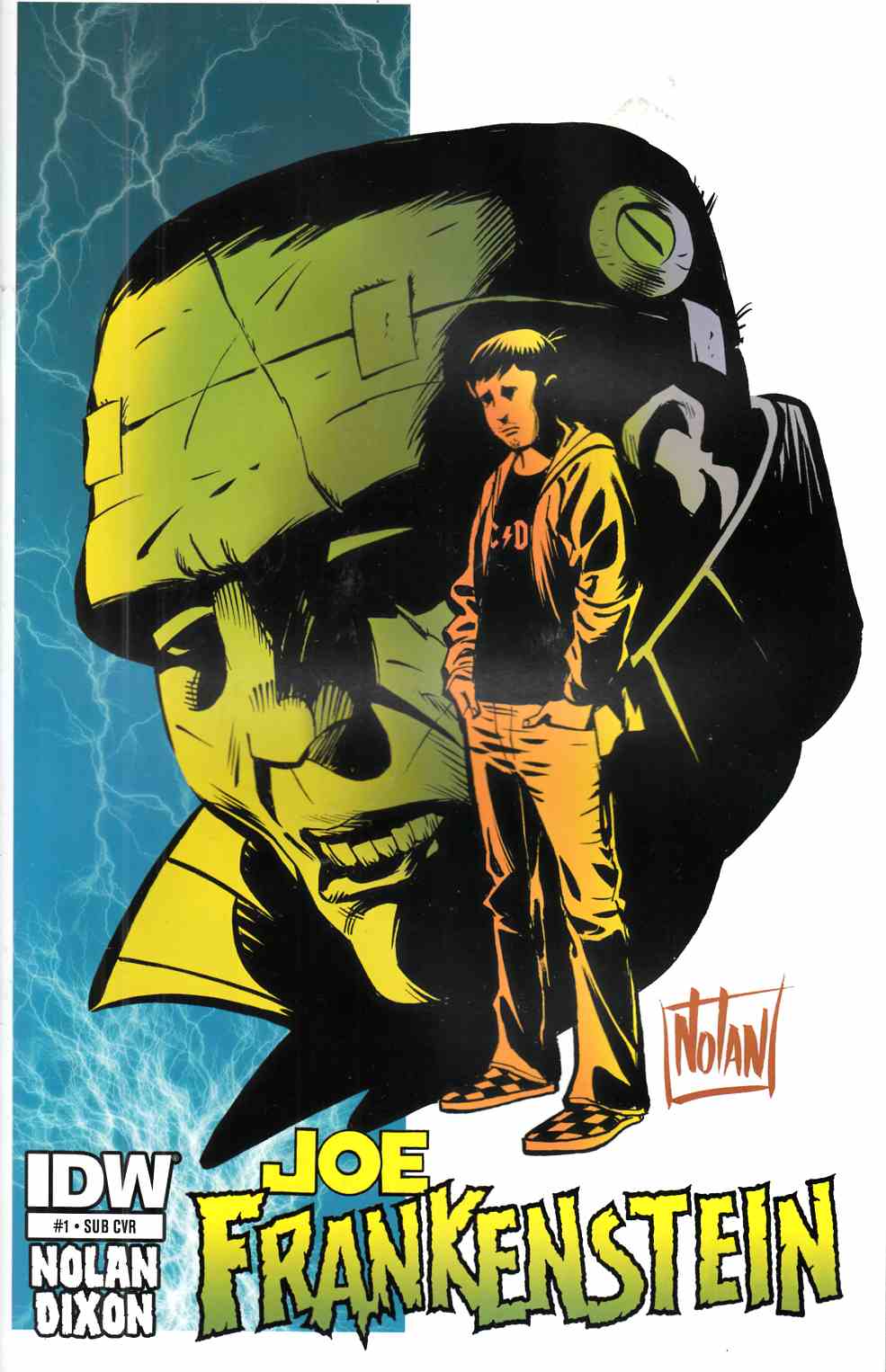 Joe Frankenstein #1 Subscription Cover [IDW Comic] THUMBNAIL