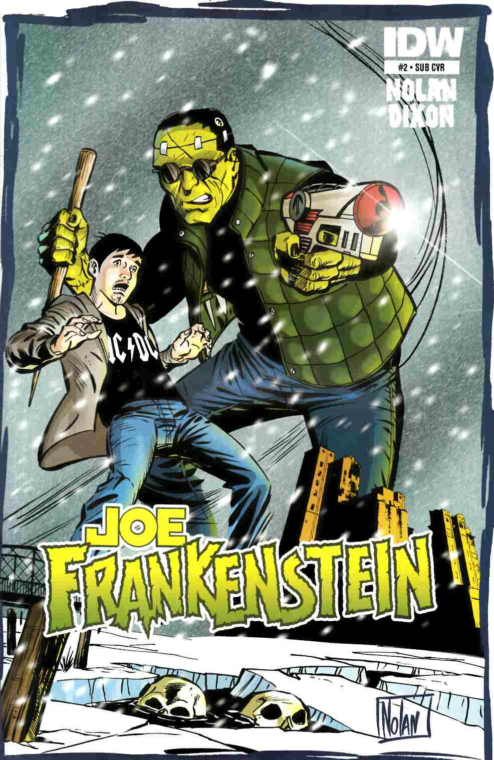 Joe Frankenstein #2 Subscription Cover [IDW Comic] LARGE
